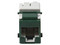 Modulo Jack Siemon UltraMAX U5-K07NS, UTP Cat5e, RJ-45 Hembra, Tipo Keystone. Color Verde.