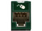 Jack Siemon UltraMAX Cat6, UTP, Montaje híbrido en Placa de Pared, Color Verde.