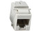Jack Siemon U6-K02NS UltraMAX Cat6, UTP, Tipo Keystone. Color Blanco.