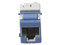 Jack Siemon U6-K06NS UltraMAX Cat6, UTP, Tipo Keystone. Color Azul.
