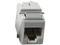 Jack Siemon UltraMAX Cat6A, UTP, Tipo Keystone, Color Gris.