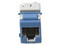 Jack Siemon U6A-K06NS UltraMAX Cat6A, UTP, Tipo Keystone. Color Azul.