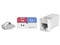 Jack RJ-45 Siemon Z6A-02 Cat6A, Montaje híbrido en Placa de Pared. Color Blanco.
