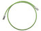 Cable Patch Cord Siemon Z-MAX de 0.9 m, Cat6a, S/FTP, CM/LS0H, Color Verde, (Versión Bulk).