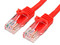 Cable de red StarTech, Cat5e, UTP, RJ-45 (M-M), 2m, Rojo.