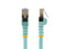 Cable de Parcheo StarTech 6ASPAT50CMAQ, RJ45 a RJ45 (M-M), 50cm, Color Azul.