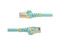 Cable de Parcheo StarTech 6ASPAT50CMAQ, RJ45 a RJ45 (M-M), 50cm, Color Azul.