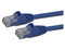 Cable de red RJ45 Cat6 StarTech Conector RJ45(M-M), 30cm. Color Azul. (Paquete con 10 piezas)