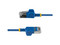 Cable de Red StarTech N6APATSTP34BLS1M, RJ-45 a RJ-45 (M-M), CAT6a, Ultra Delgado, 34AWG, 1m. Color Azul.

