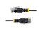 Cable de Red StarTech N6APATUTP34BKS50CM, RJ-45 a RJ-45 (M-M), CAT6a, 34AWG, 50cm. Color Negro.
