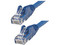 Cable de Red StarTech Cat6, Poe, Conector RJ45 (M-M), 0.5m. Color Azul.