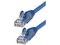 Cable de Red Startech Rj45 CAT6 de 7m, 24AWG, Color Azul.