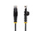 Cable de Red Ethernet CAT6 Delgado, 10 m, Negro, RJ45 Snagless Slim 28AWG, Cobre Puro, PoE 100W.