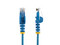 Cable de Red Ethernet CAT6 Delgado, 10 m, Azul, RJ45 Snagless Slim 28AWG, Cobre Puro, PoE 100W.