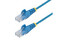 Cable de Red Ethernet CAT6 Delgado, 10 m, Azul, RJ45 Snagless Slim 28AWG, Cobre Puro, PoE 100W.