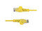 Cable Ethernet, CAT6, Delgado, Snagless LSZH, 10 Metros, Color Amarillo.