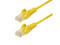 Cable Ethernet, CAT6, Delgado, Snagless LSZH, 10 Metros, Color Amarillo.