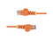 Cable de Red StarTech N6PAT50CMORS, RJ-45 a RJ-45 (M-M), Cat6, 28AWG, 50cm. Color Naranja.