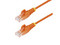 Cable de Red StarTech N6PAT50CMORS, RJ-45 a RJ-45 (M-M), Cat6, 28AWG, 50cm. Color Naranja.