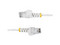 Cable de Red Ethernet CAT6 Delgado, 7 m, Blanco, RJ45 Snagless Slim 28AWG, Cobre Puro, PoE 100W.