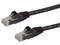 Cable de red StarTech, Cat6, UTP, RJ-45 (M-M), 1m, Negro.