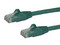 Cable de Red StarTech Cat6 UTP, 1m, Color Verde.