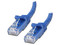 Cable de red UTP de parcheo, Cat6a, RJ-45 Macho / RJ-45 Macho, 3 m. Color Azul.