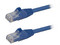 Cable de Red StarTech Cat6a, RJ-45 Macho / RJ-45 Macho, 5 m. Color Azul.