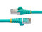 Cable de Red StarTech Cat6a UTP, 0.9m. Color aqua.