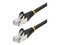 Cable de red UTP Startech NLBK-15F-CAT6A-PATCH, RJ-45 Cat6A, 4.5m, PoE. Color Negro