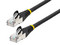 Cable RJ45 Cat6a StarTech, 0.9 m, RJ45 Macho a RJ45 Macho, Blindado, A prueba de enganches, Hasta 10Gbit/s, Color Negro.