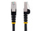 Cable RJ45 Cat6a StarTech, 0.9 m, RJ45 Macho a RJ45 Macho, Blindado, A prueba de enganches, Hasta 10Gbit/s, Color Negro.