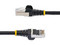 Cable RJ45 Cat6a StarTech, 1.8 m, RJ45 Macho a RJ45 Macho, Blindado, A prueba de enganches, Hasta 10Gbit/s, Color Negro.