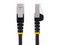 Cable RJ45 Cat6a StarTech, 1.8 m, RJ45 Macho a RJ45 Macho, Blindado, A prueba de enganches, Hasta 10Gbit/s, Color Negro.