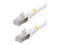 Cable de red StarTech, Cat6a de 3 m. Color Blanco.