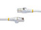 Cable de Red StarTech RJ45 Cat6a, Conectores RJ-45 Macho a RJ-45 Macho, 1.8m, Color Blanco.
