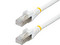 Cable de Red StarTech RJ45 Cat6a, Conectores RJ-45 Macho a RJ-45 Macho, 1.8m, Color Blanco.