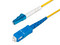 Cable de fibra óptica LC a SC UPC/OS2 Monomodo de 15m.