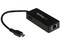 Adaptador de Red Gigabit StarTech USB-C con puerto USB Extra.