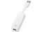 Adaptador de Red USB 3.0 TP-Link UE300, USB Tipo A a RJ-45 (M-H). Color Blanco.