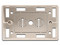 Caja para placa de pared TVC A164B, usos múltiples, Color Blanco.