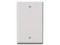 Placa de pared TVC A175, sin puertos, Color Blanco.