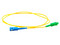 Jumper de Fibra Óptica LMN-FO-SCU-SCA-02, SC UPC a SC APC, 2m, Color Amarillo.