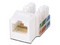 Modulo Jack Keystone TVC M265C5W RJ45, de 8 Hilos, Cat5E, Color Blanco.