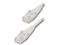 Cable de red UTP de parcheo, Cat5e, RJ-45 Macho / RJ-45 Macho, 2.13 m, gris.