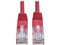 Cable de red Tripp Lite RJ-45 (M-M), Cat5e de 30.5 cm. Color Rojo.