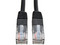 Cable de red Tripplite, Cat5, RJ-45 Macho / RJ-45 Macho, 0.61 m, Negro.