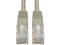 Cable de Red Tripplite Cat5e UTP, 0.91 m. Color Gris.