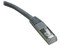 Cable de Red Moldeado Blindado Cat6 STP (RJ45 M/M) de 3.04 m. Color Gris