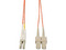 Cable de red Tripp Lite de fibra óptica LC-SC de 4m, multimodo.